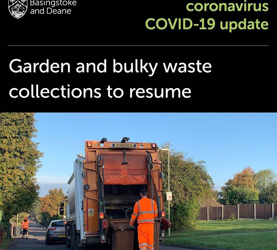Bulky Waste and Garden Waste services to resume