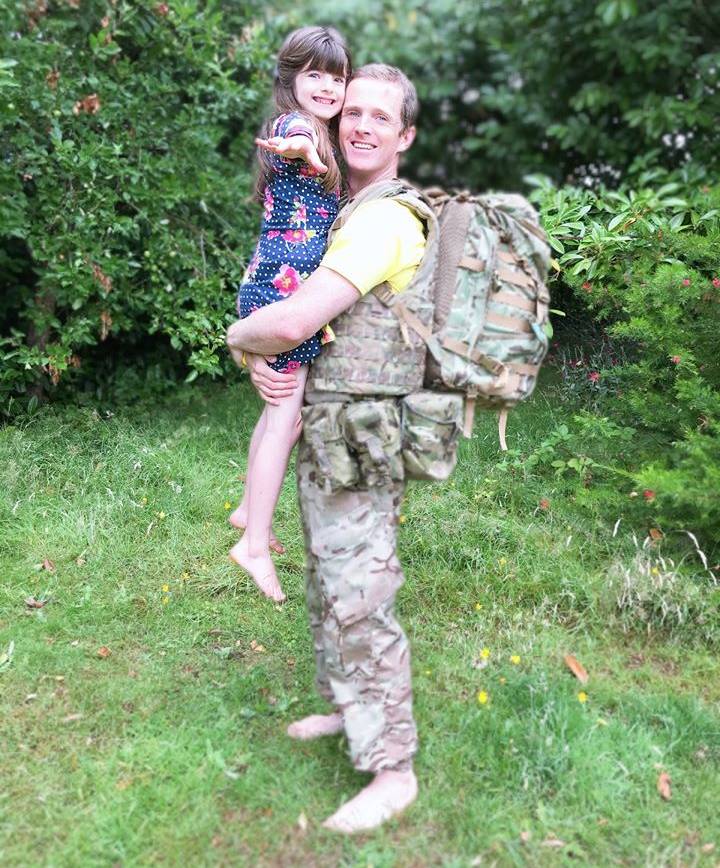 Barefoot from Lands End to Edinburgh – to save his daughter