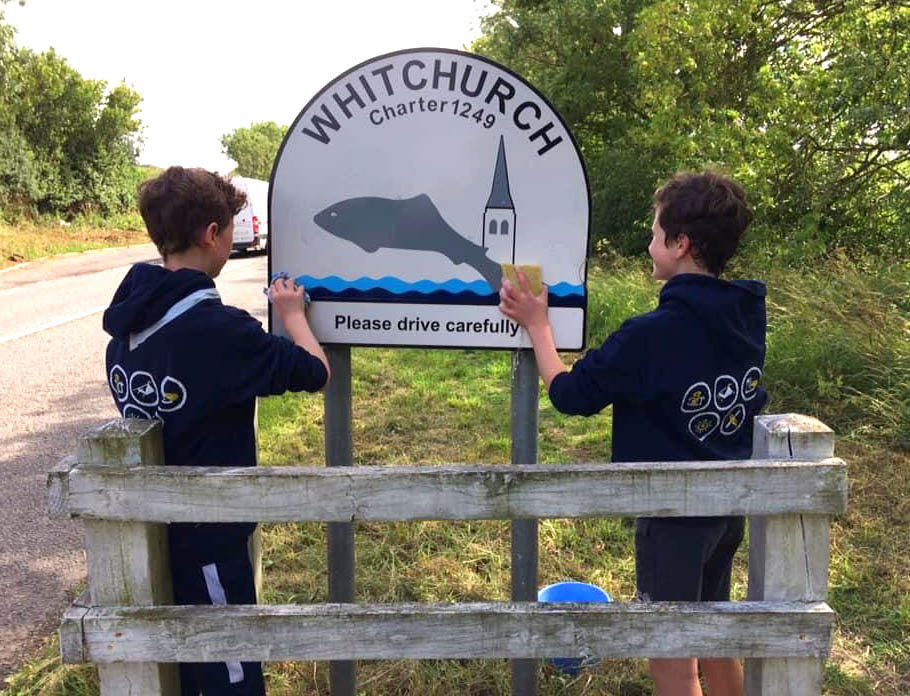A Big Shout out for the sign cleaners