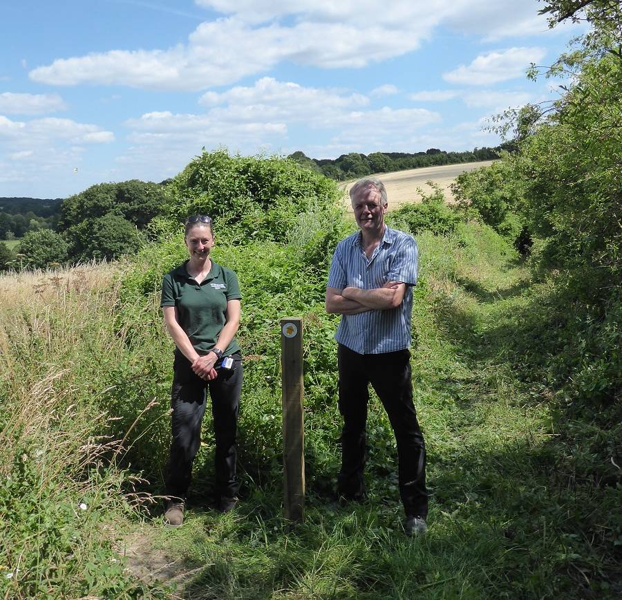Machetes no longer necessary on the Southfield Farm Track!