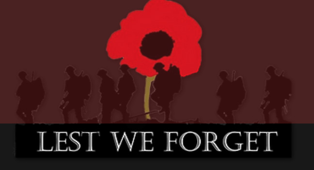 Lest we forget