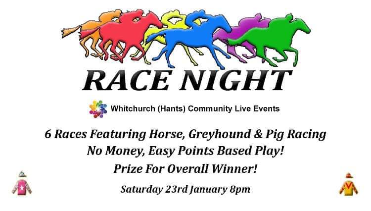 Whitchurch Community Live Events Present ‘Race Night’