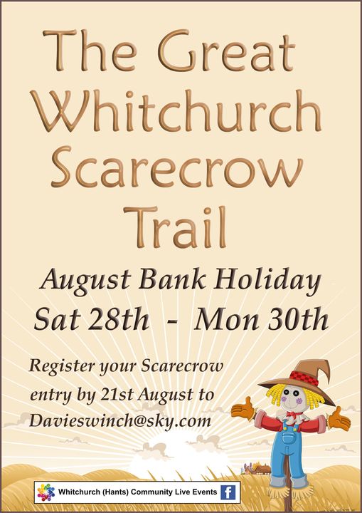 The Great Whitchurch Scarecrow Trail 28th to 30th August – Download Your Trail Map Here