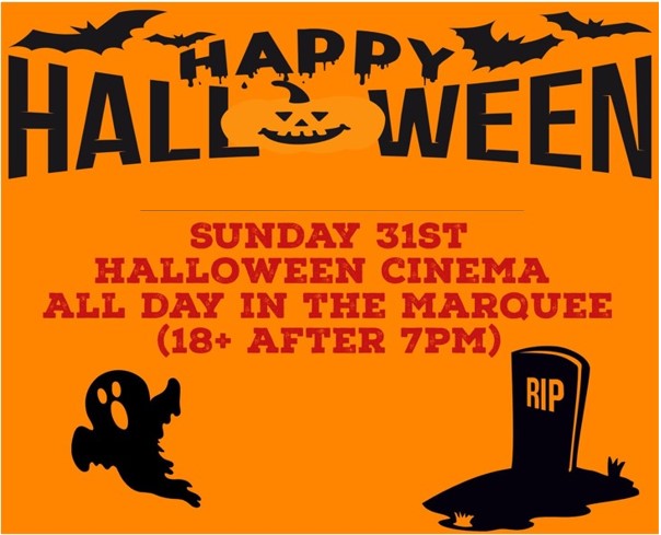 Halloween Cinema at the Kings Arms