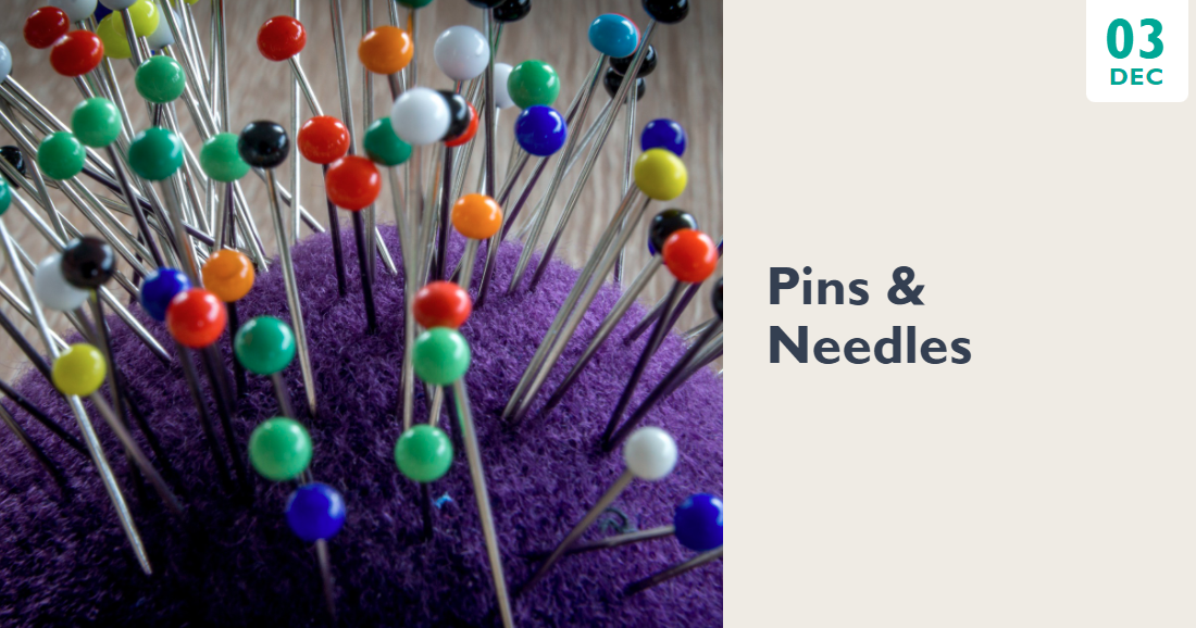 Pins & Needles – Whitchurch Silk Mill