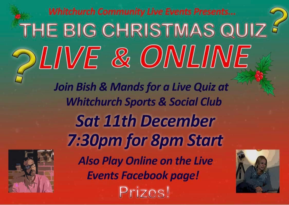 The Big Christmas Quiz – Live & Online