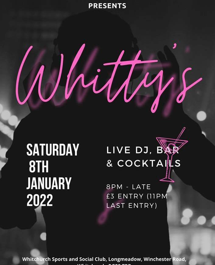 Whitty’s Live DJ & Bar at Whitchurch Sports & Social Club