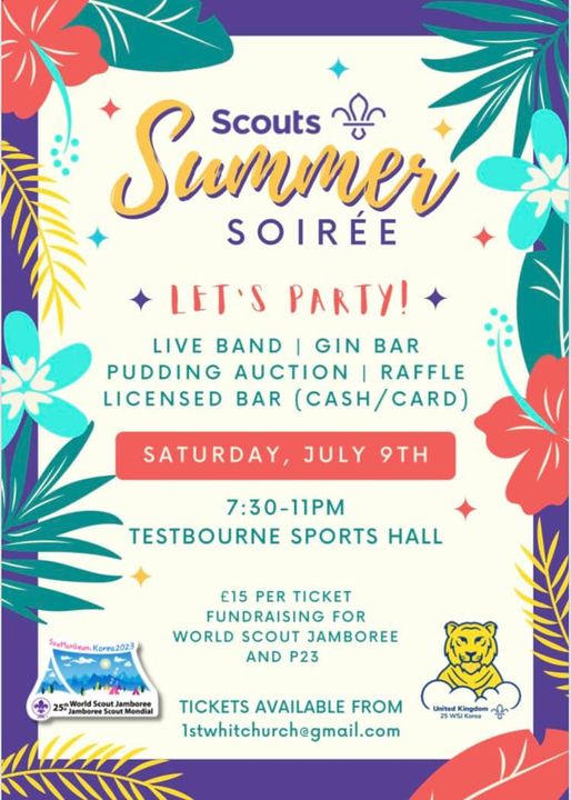 Scout’s Summer Soiree – ‘Let’s Dance’