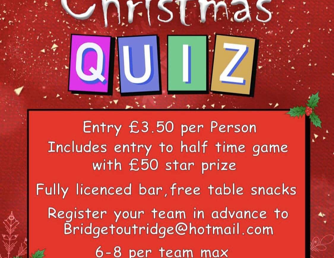 Big Christmas Quiz – Whitchurch Parish Hall