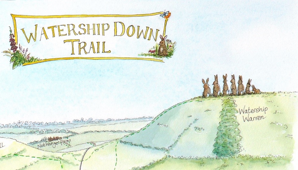 New Watership Down Trail – Explore the stunning landscape that inspired Richard Adams much loved tale of the Rabbits of Watership Down.