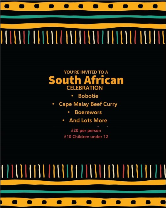 South African Celebration Night at the White Hart
