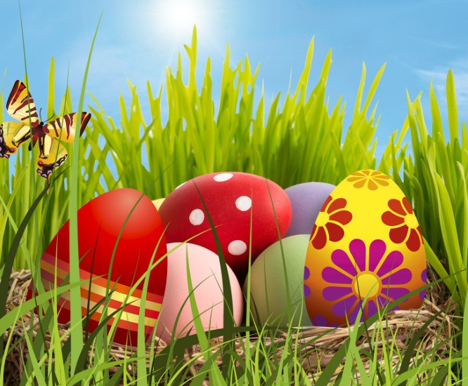 Easter Egg Hunt at the Mill