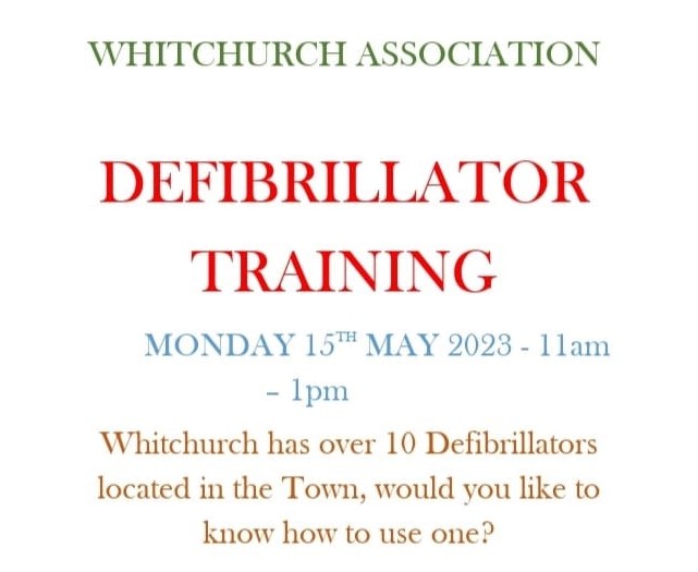 Defibrillator Training at the Gill Nethercott Centre