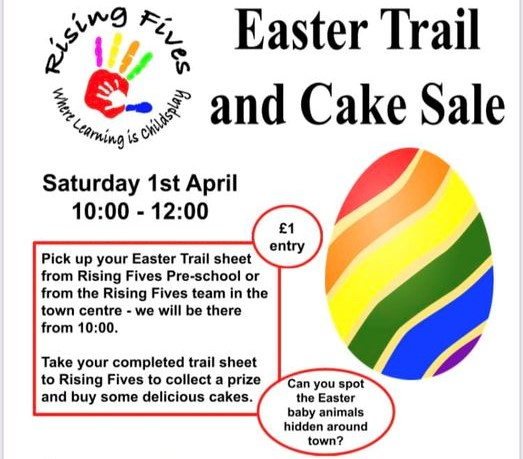 Easter Trail & Cake Sale – Supporting Rising Fives