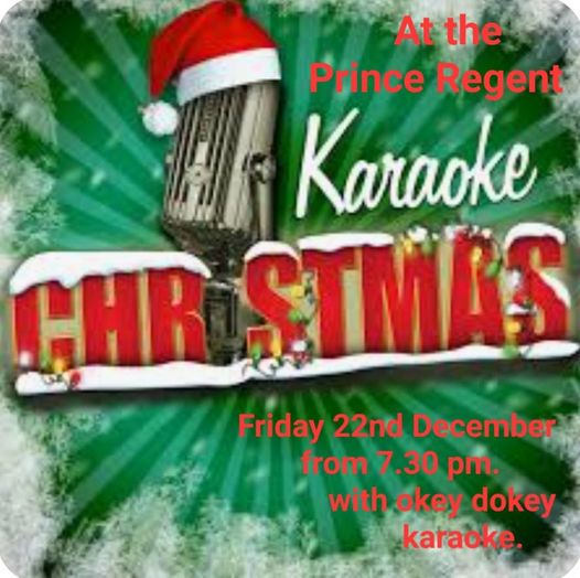 A Night of Christmas Karaoke at the Prince Regent