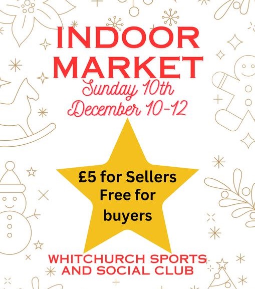December Indoor Market – Sports & Social Club