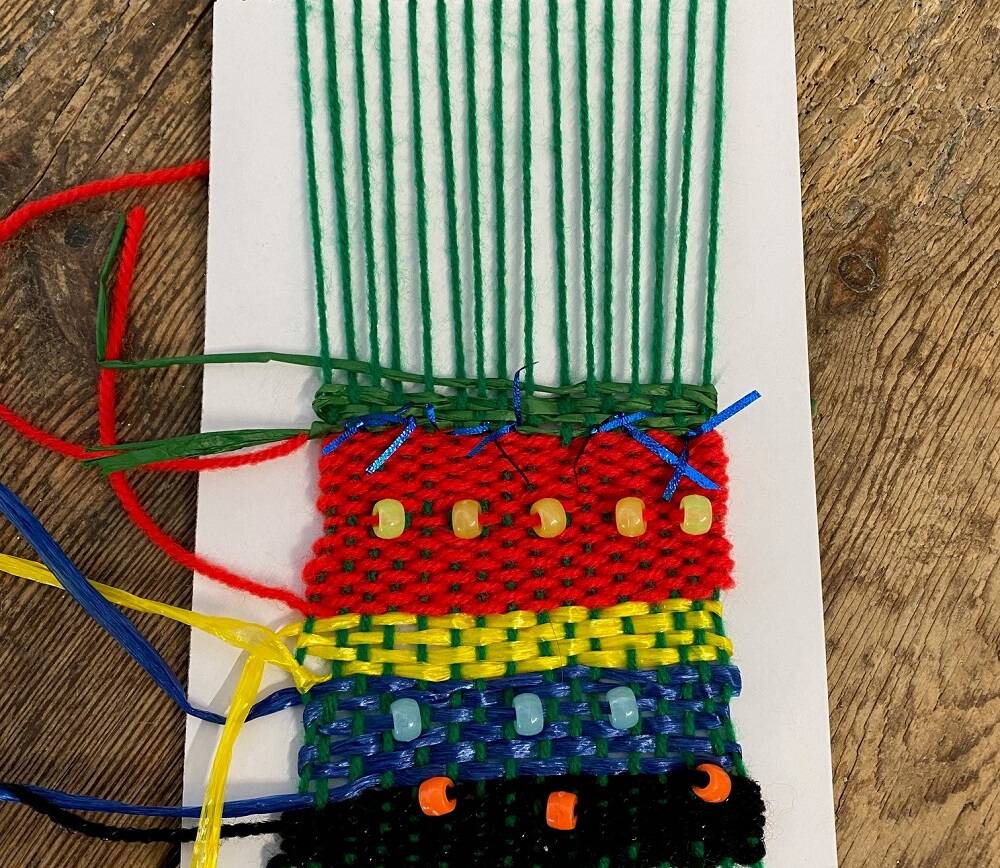 Half Term Fun at the Silk Mill “We Love Weaving” – Family Craft Activity for Valentine’s Day