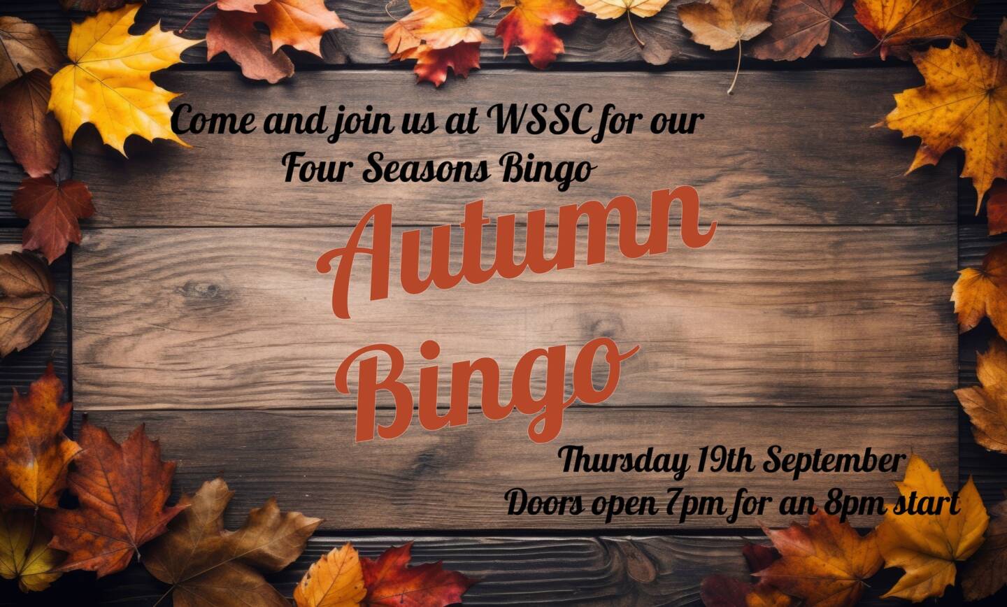 Four Seasons Autumn Bingo at the Sports & Social Club
