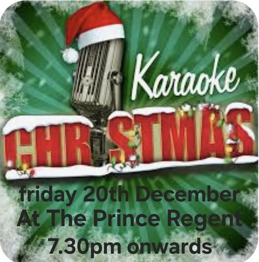 Christmas Karaoke at the Prince Regent
