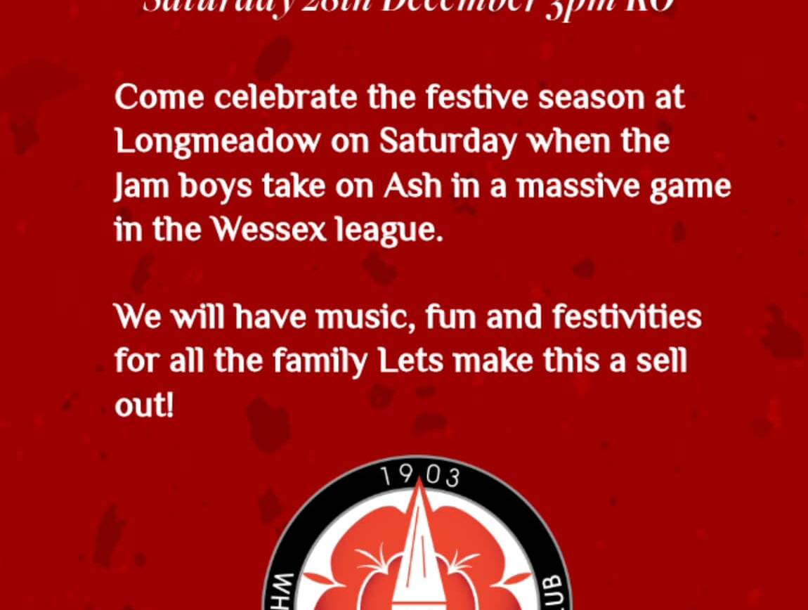 Whitchurch United v Ash United with Music & Fun for all the Family
