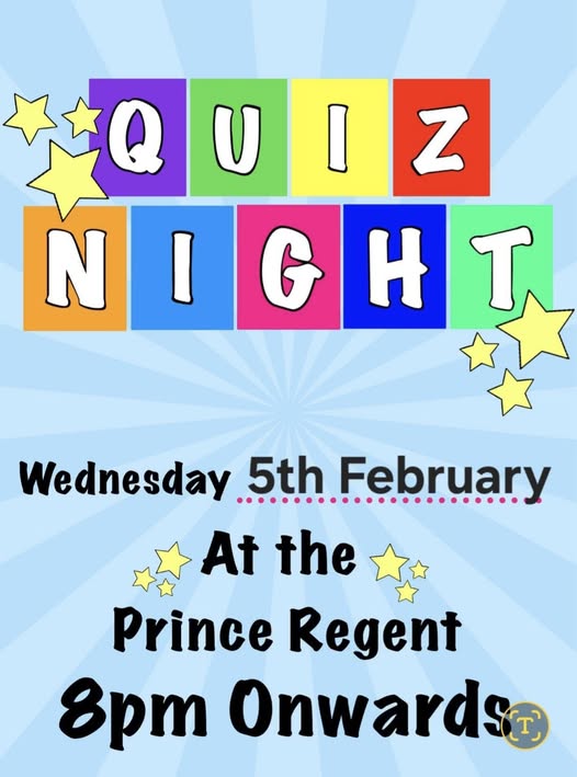 Quiz Night at the Prince Regent