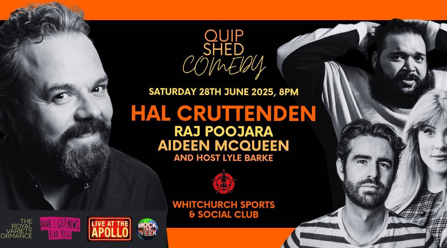 Quip Shed Comedy at Whitchurch Sports & Social Club