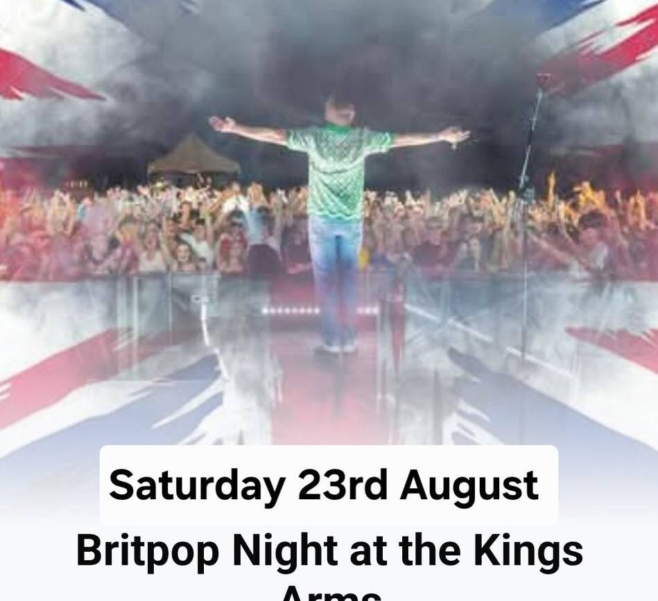 The Brit Pop Boys, Barbecue and Fancy Dress at the Kings Arms