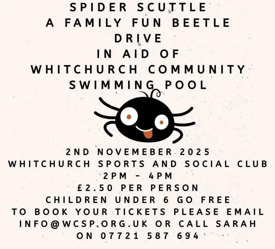 “Spider Scuttle” in Aid of Whitchurch Community Swimming Pool