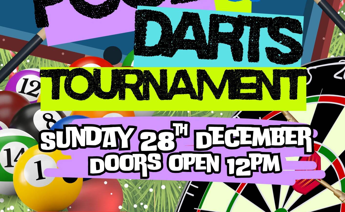 Pool & Darts Tournament at the Sports & Social Club